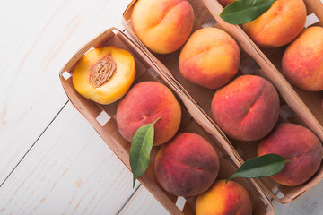 fresh peaches