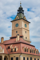 Fototapeta na wymiar Council House in Brasov city in Romania