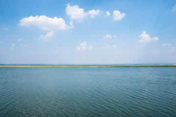 Landscape of Pa Sak Jolasid Dam , Lopburi,Thailand