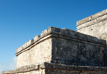 Mayan pyramid, Tulum, Mexico