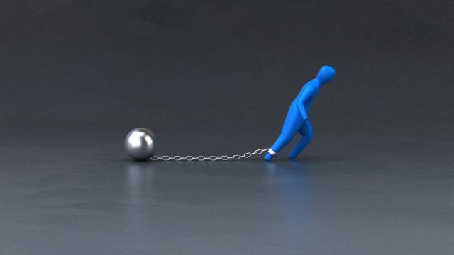 Chain and ball - 3D Animation