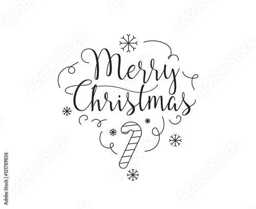 &quot;Merry Christmas typographic emblems set.&quot; Stockfotos und lizenzfreie