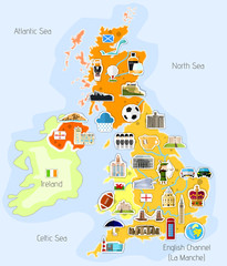Map of United Kingdom