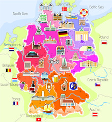 Map of Germany
