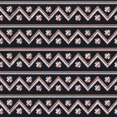 Ethnic boho seamless pattern. Print. Repeating background. Cloth design, wallpaper.