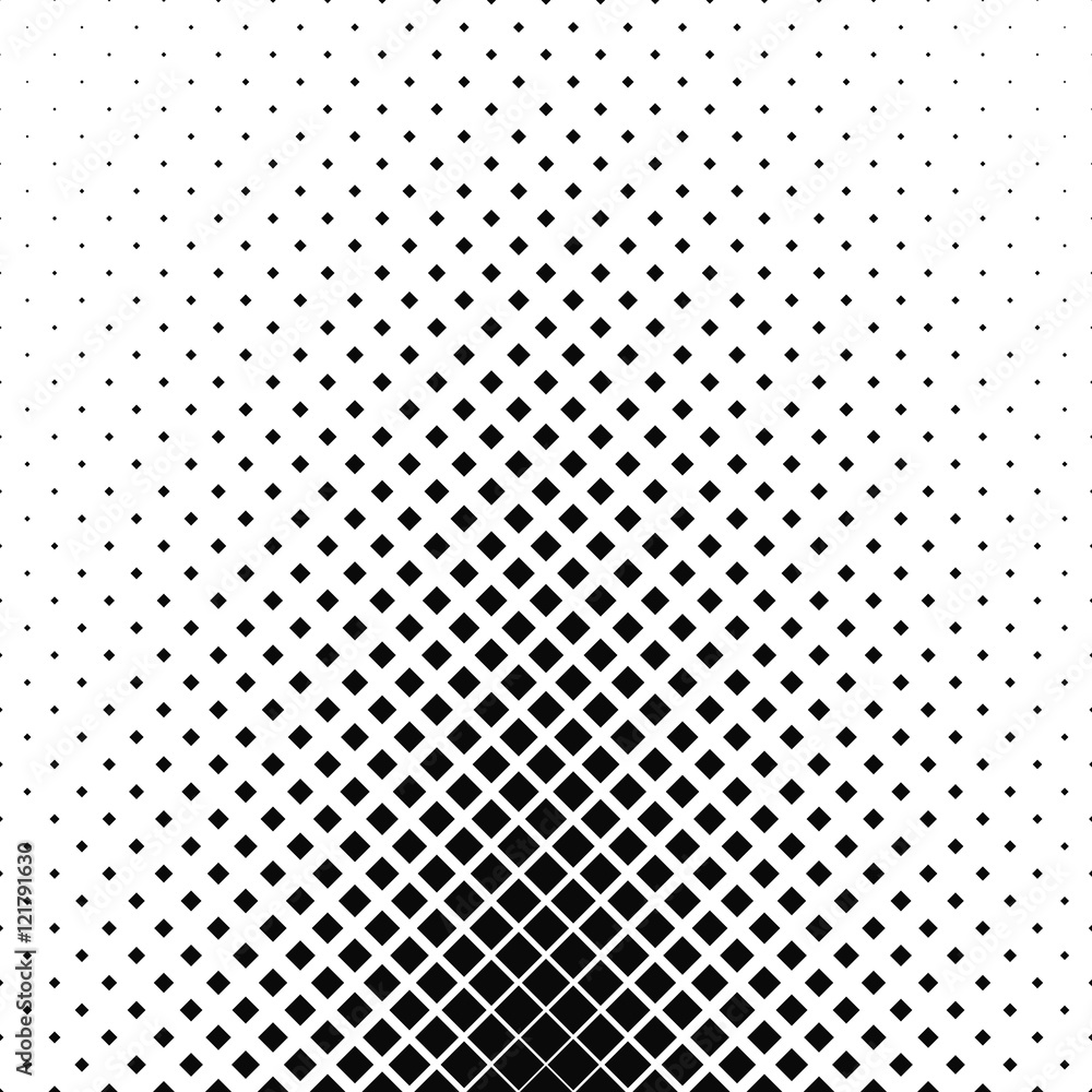 Poster monochrome square pattern background design