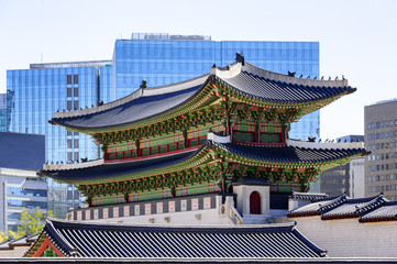 Gyeongbokgung Palace : SEOUL KOREA.