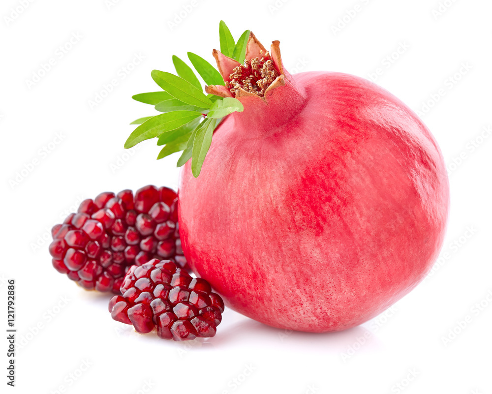 Wall mural Pomegranate with seeds