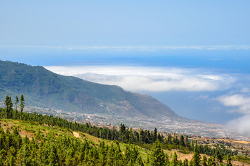 Fototapeta premium View of the Orotava Valley.