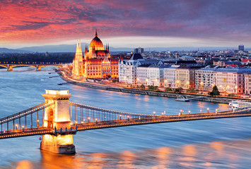 Dunaj, Budapeszt, Węgry