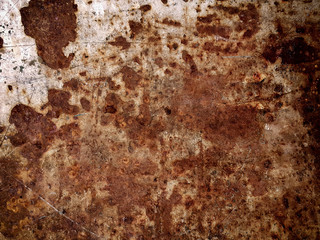 Old metal iron rust texture background