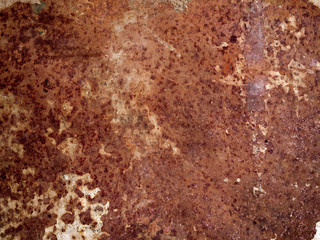 Old metal iron rust texture background