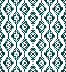 Foto op Aluminium Seamless floral ornamental vector background. For wallpaper pattern, surface textures ornament, fabric textile pattern © salamandra1979
