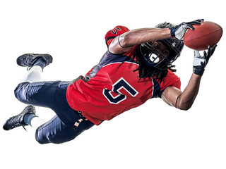 american football player man isolated