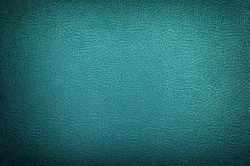 Cyan leather texture background