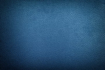 Fotobehang Blue leather texture background © phaitoon