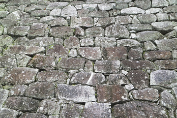 石垣　Japanese stone wall