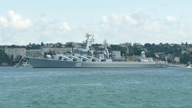 flagship of the Russian Black Sea Fleet