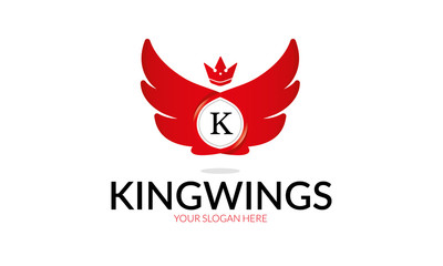 King Wings Logo