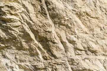 The texture of the surface of the mountain