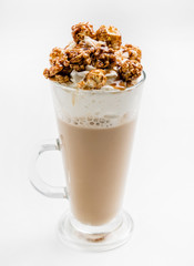 coffee with whipped cream