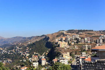 Fototapeta premium Lebanon mountain landscape