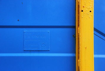 Abstract minimalistic shots of high colour architectural detail
