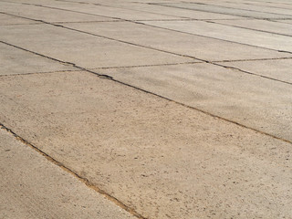 area of concrete slabs