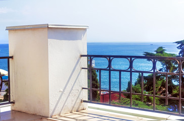 Sea view from terrace