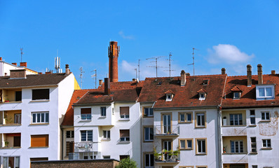 Neudorf quarter in Strasbourg - France