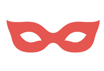 Mask icon. Party festival and carnival theme. Colorful design. Vector illustration