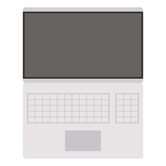 Fototapeta na wymiar Laptop icon. Gadget technology and device theme. Isolated design. Vector illustration