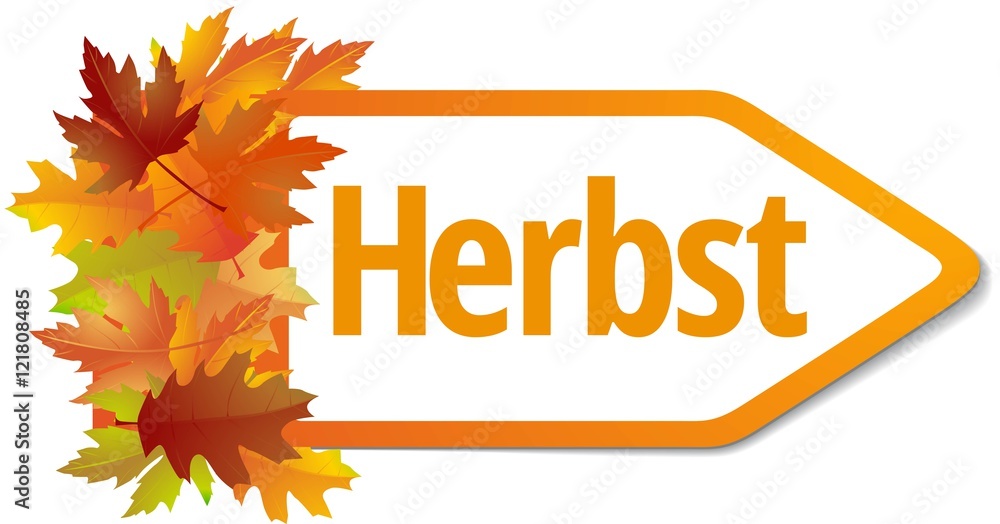 Wall mural herbst