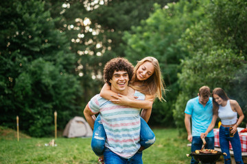 Fototapeta premium Always having fun