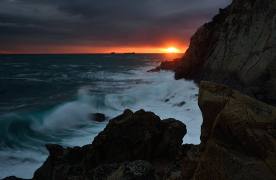 coastline by Antignano