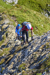 Bergerlebnis Klettersteig