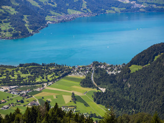 Vistas aéreas desde el mirador de Harder Kulm en Interlaken, Suiza OLYMPUS DIGITAL CAMERA