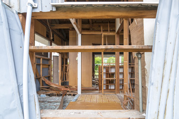 住宅の解体工事