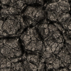 Fototapeta premium Stone texture. Seamless pattern. 3D rendering illustration.
