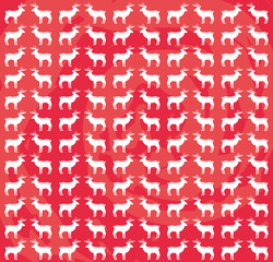 merry christmas animal character holiday december vector illustration design