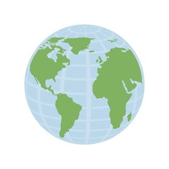 world planet earth icon vector illustration design
