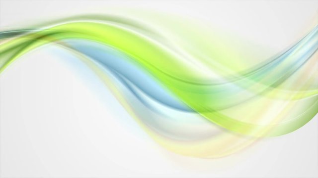 Colorful smooth flowing waves animated background. Video graphic design Ultra HD 4K 3840x2160