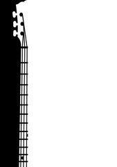 One side of a cello neck