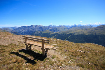 panorama dalla vetta Blesaccia - Livigno