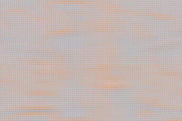 Wavy surface made of white cubes with glowing background, abstract background, 3d render illustration