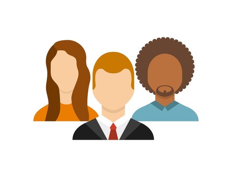 people avatars community group vector illustration design