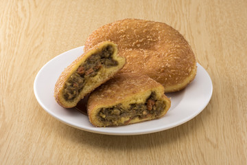 カットしたカレーパン