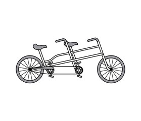 Fototapeta na wymiar bicycle vehicle retro icon vector illustration design