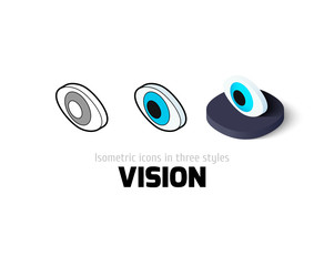 Vision icon in different style