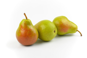 three ripe pears